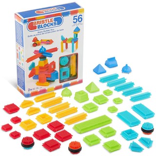 美國 B.TOYS BB鬃毛積木 Battat系列(56PCS)【麗兒採家】