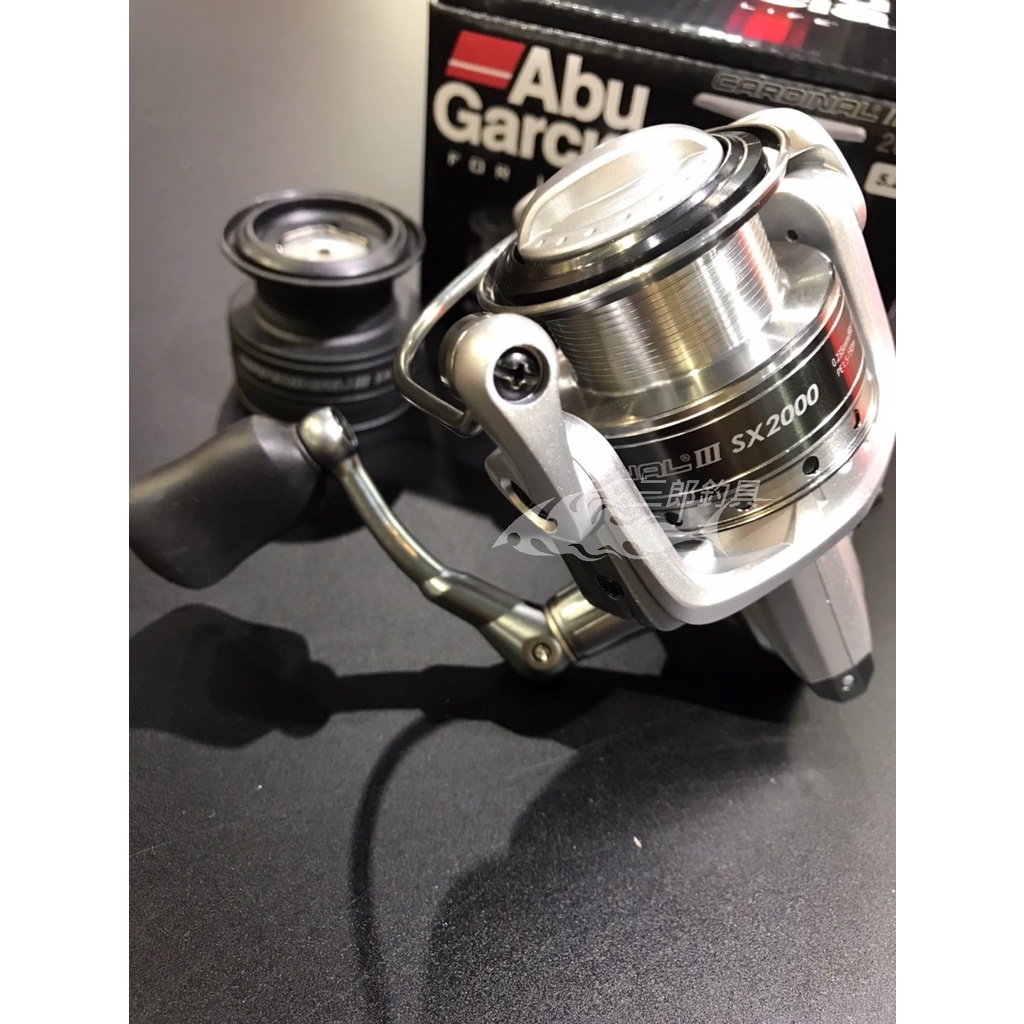 三郎釣具//💥免運‼️Abu Garcia Cardinal III SX  3代 紅雀捲線器 雙手把 附贈雙線杯