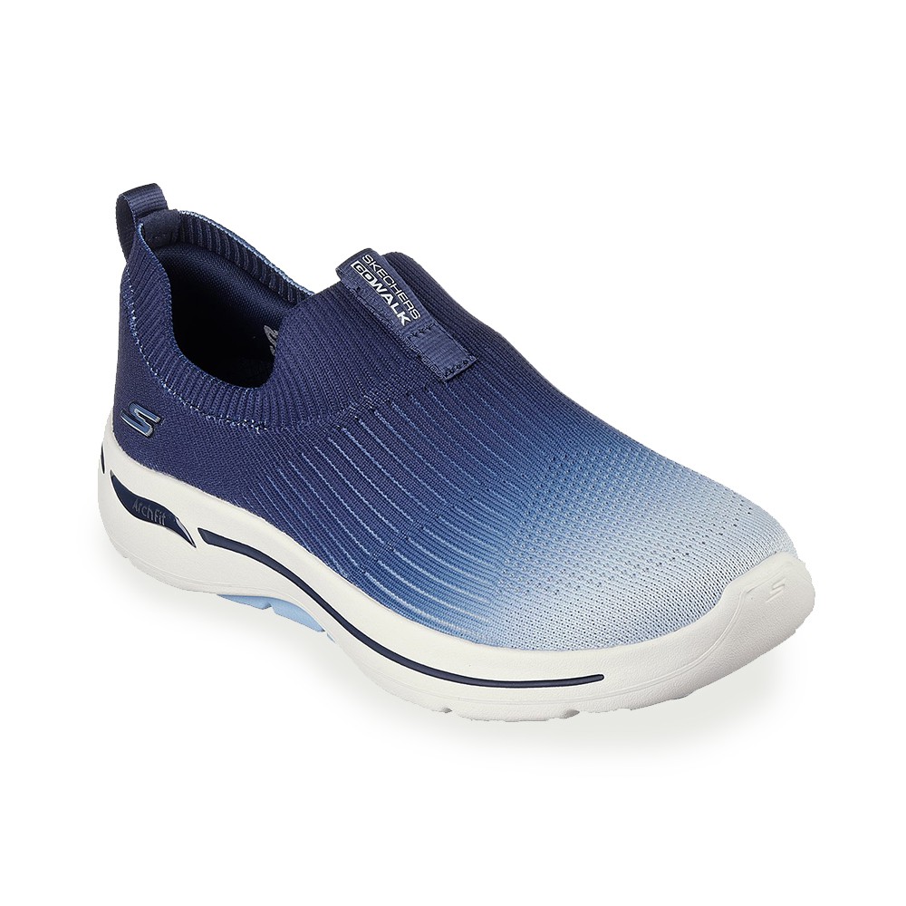 SKECHERS 女 GO WALK ARCH FIT 走路(健走)鞋-124885NVLB 廠商直送