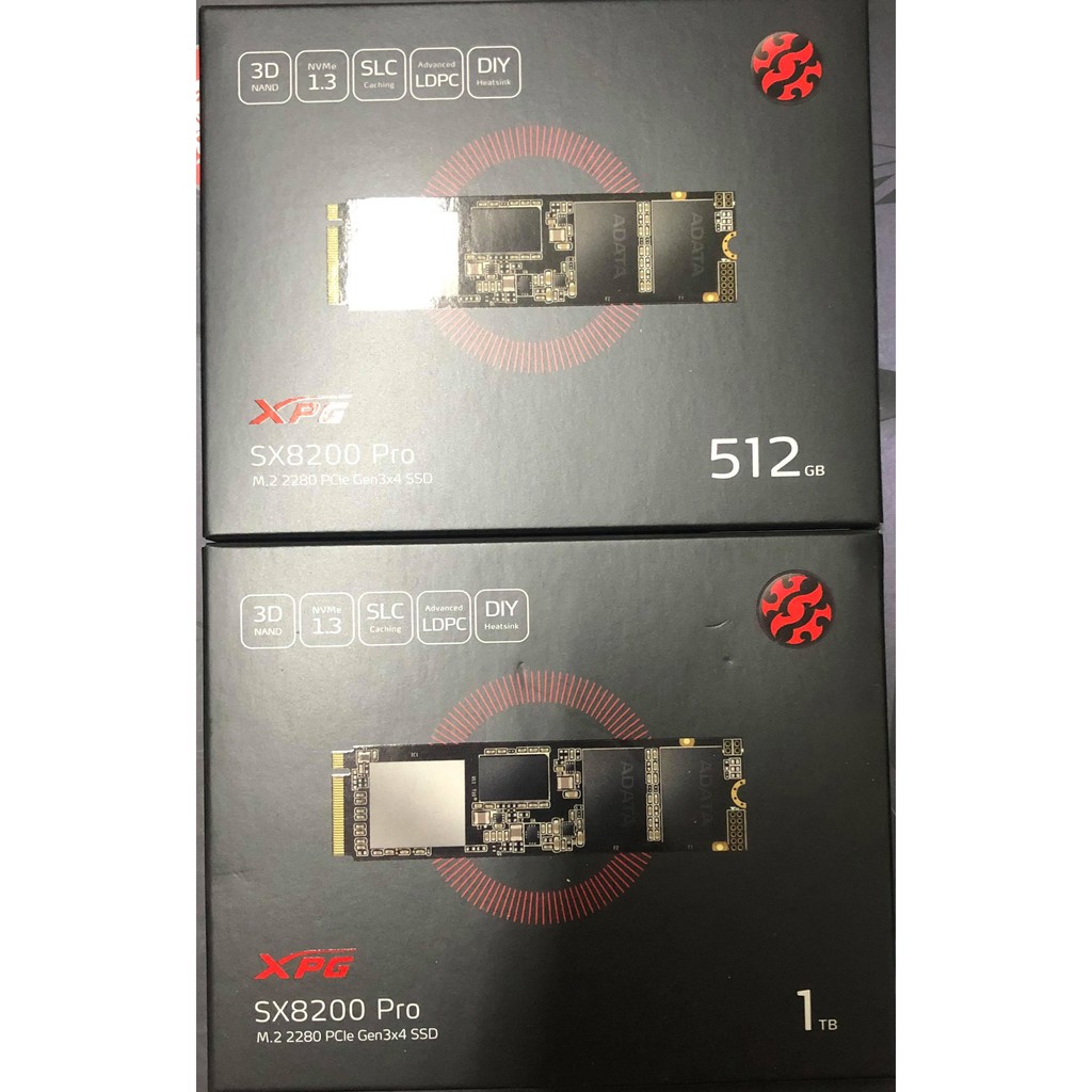 【現貨】威剛 XPG SX8200 PRO 256GB 512GB 1TB M.2 PCIe 2280 SSD 固態硬碟