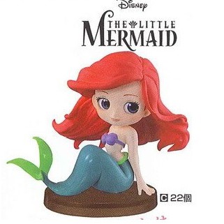 日貨 小美人魚 Q POSKET PETIT 迪士尼 Disney 公仔 擺飾 Ariel 正版 L00010819