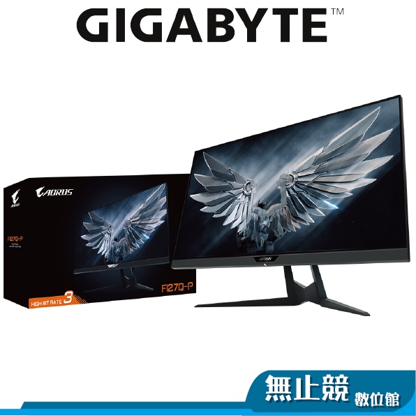 GIGABYTE 技嘉  技嘉 AORUS FI27Q-P 27型 2K HDR IPS電競螢幕