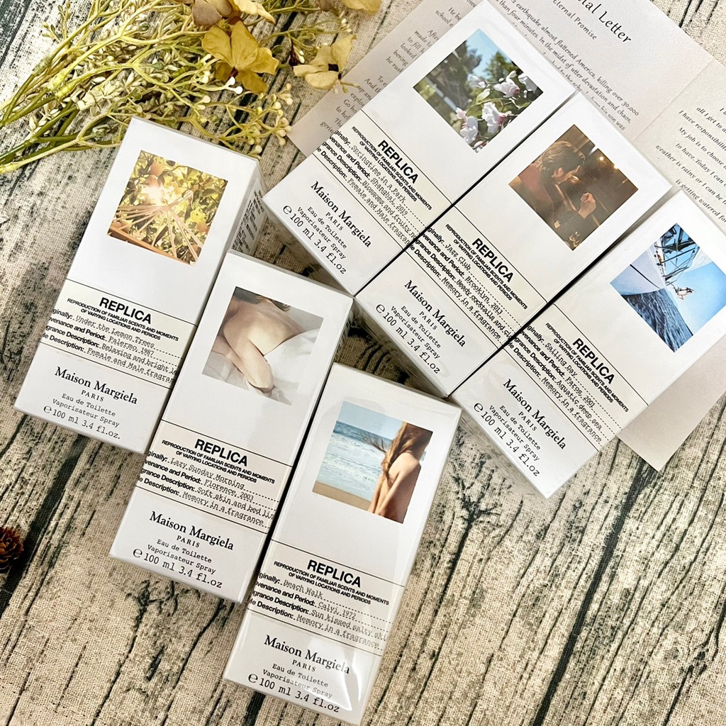 波妮香水♥ Maison Margiela 淡香水 100ml 理髮廳/沙灘漫步/慵懶周末/海灘漫步/爵士酒吧/檸檬樹下
