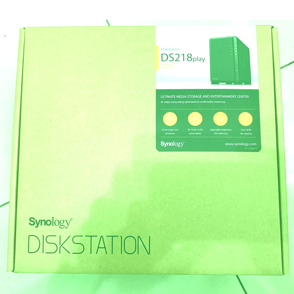 DS218play 群暉 nas synology 二手近全新