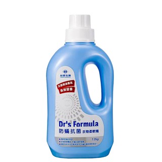 《臺塑生醫》Dr’s Formula防蹣抗菌衣物柔軟精1.2kg