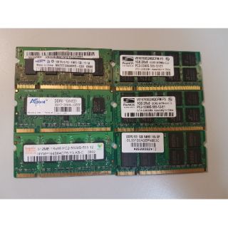 DDR2 筆電記憶體 1GB 512MB 單面 雙面 創見 三星 ProMOS Hynix 記憶體 DRAM
