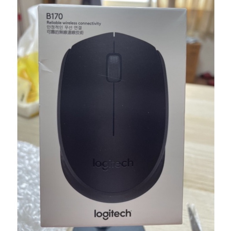 For臉書預定賴先生（他人勿下單）🌟全新🌟logitech 無線滑鼠 B170 M-R0060（已預訂）