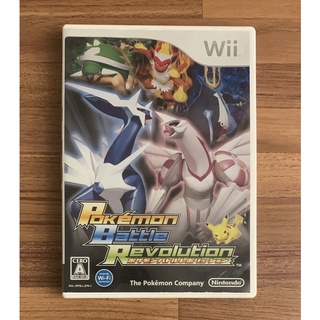 Wii 精靈寶可夢 戰鬥革命 神奇寶貝 口袋怪獸 日文版 正版遊戲片 原版光碟 日版適用 二手片 任天堂