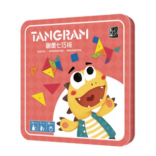 【陽光桌遊】創意七巧板 Tangram 益智遊戲 繁體中文版 正版桌遊