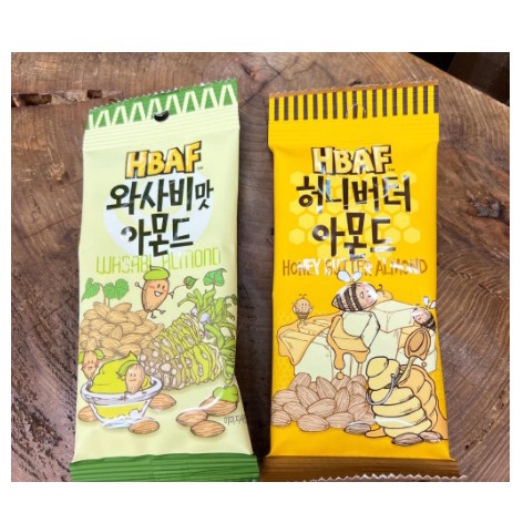 韓國 Toms Gilim HBAF 湯姆農場 芥末 蜂蜜奶油 杏仁果 小包30g