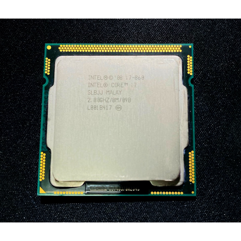 二手Intel i7 860 2.80 GHz 腳位1156 無內顯