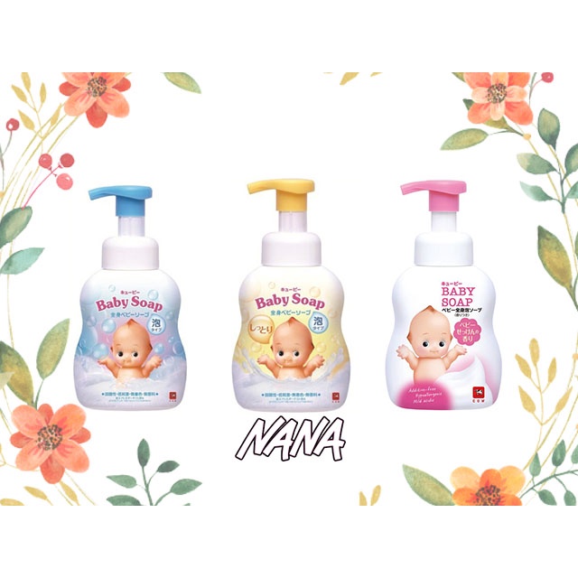 日本 牛乳石鹼 Baby Soap 嬰兒全身泡泡沐浴乳 400ml