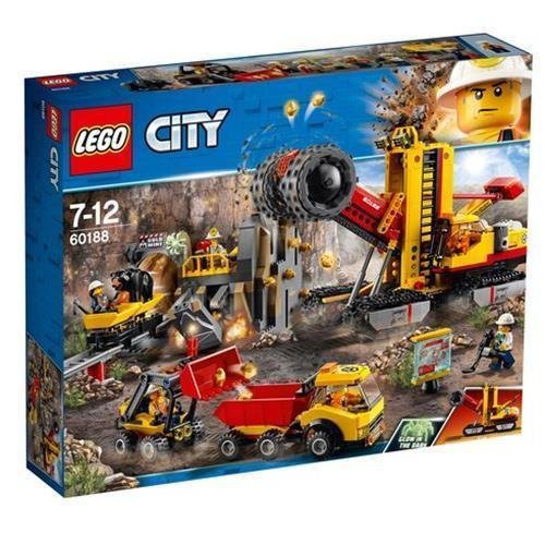 LEGO 樂高 CITY 城市系列 60188 採礦專家現場 全新未拆 盒況普通 有壓痕