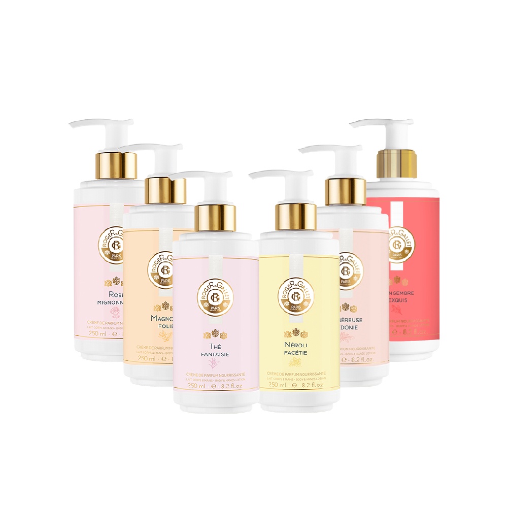 Roger Gallet 香水身體乳 250ml 橙花之輕/荼蘼晚香玉/玫瑰初綻/木蘭狂想/橙薑仙遇