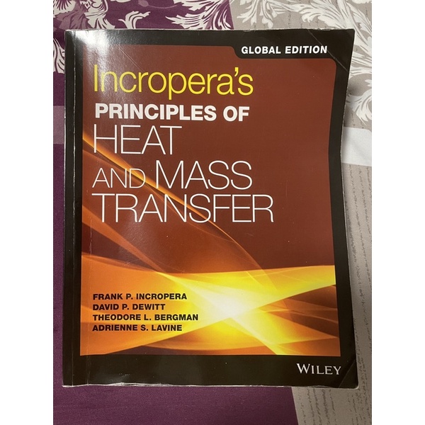 incropera`s principles of heat and mass transfer的價格推薦 - 2025年5月 | 比價比個夠 ...