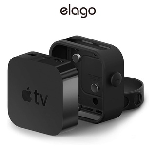 [elago] 通用 Apple TV 4K/HD 放置架 (附凝膠墊)