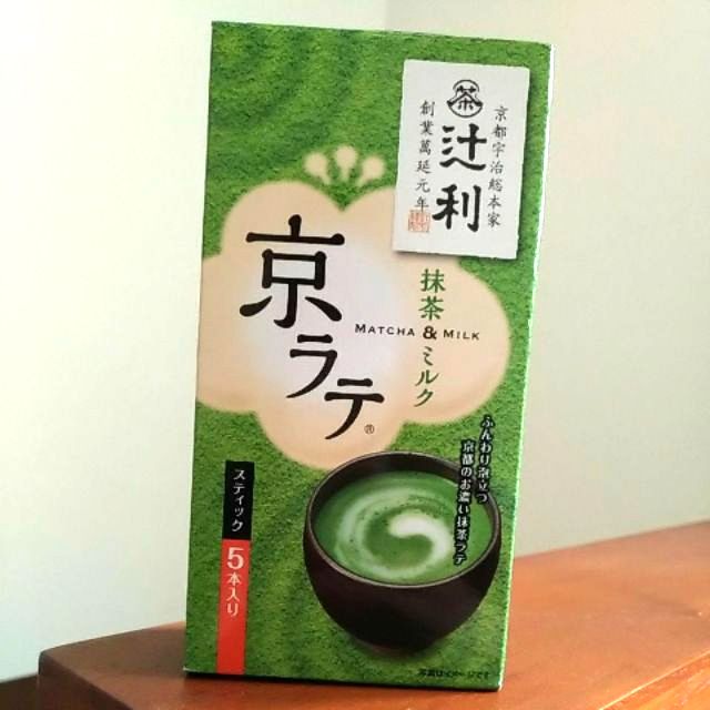 《全新現貨》日本京都辻利抹茶牛奶粉5入