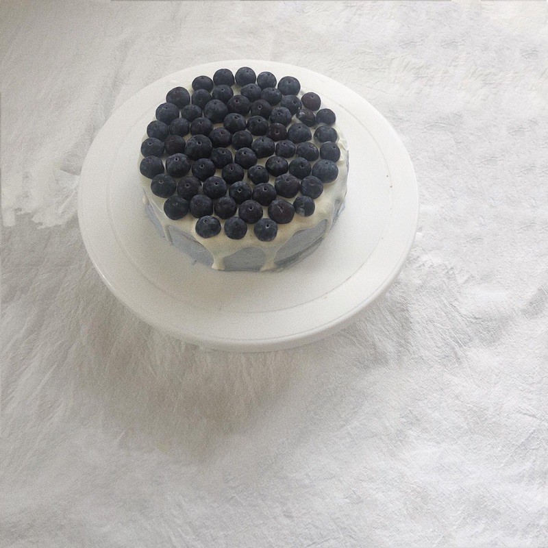 【玖陸】客製化鮮奶油蛋糕🧁藍莓口味 素食可食 無蛋蛋糕