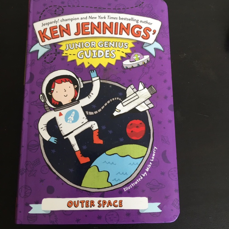 英文故事書junior Genius Guides Outer Space 蝦皮購物