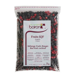 [樸樂烘焙材料]冷凍綜合莓果1公斤原裝 IQF RED FRUIT COCKTAIL法國BOIRON保虹