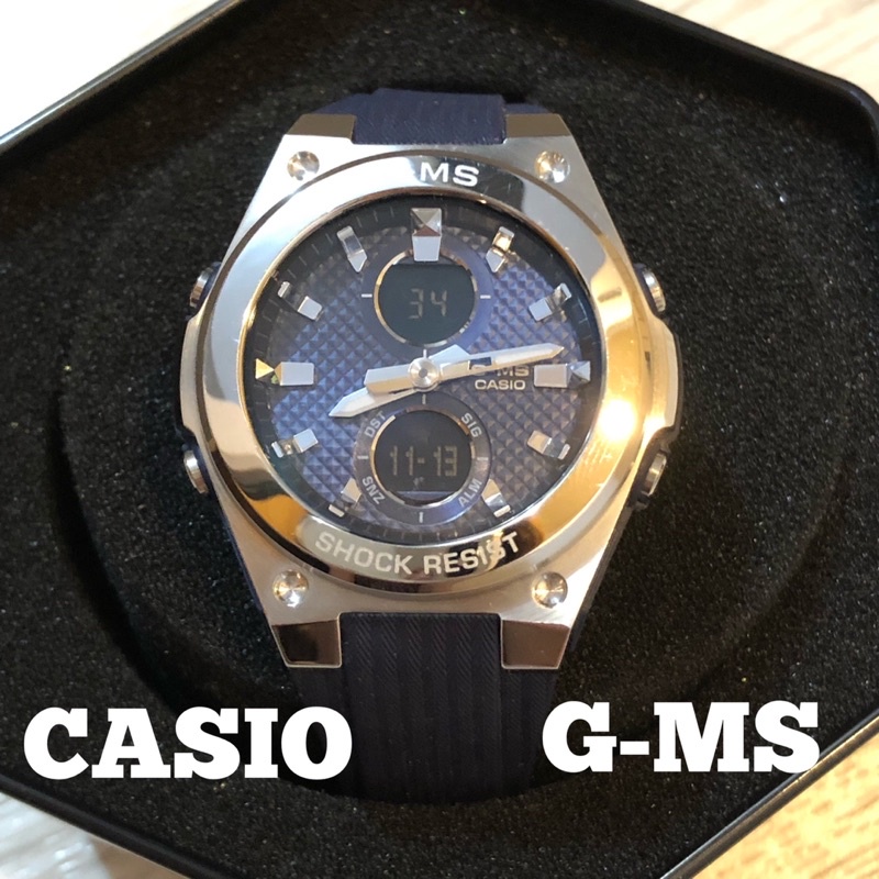 出清！CASIO 卡西歐 BABY-G G-MS系列 典雅 運動錶(MSG-C100-2A) 女錶 手錶 二手