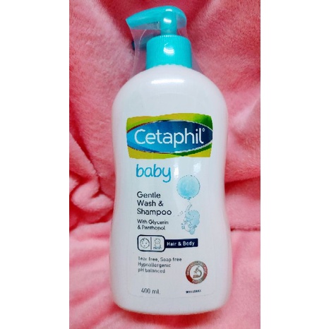 ╭＊早安101 ＊╯ 好市多Cetaphil 舒特膚 baby 溫和洗髮沐浴乳 400ml/瓶 德國製 現貨供應中