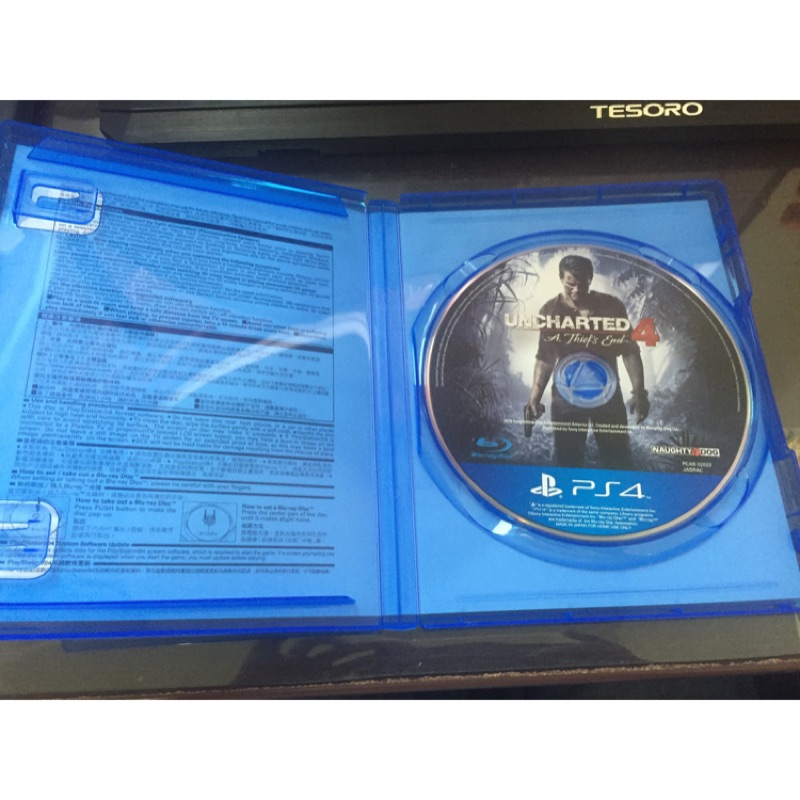 【售】 【平台】PS4 【品名/價格】 祕境探險4 $1450 【物品/狀況】9.5成新(僅入機一次) 【交易/包裝】中壢面交(中原大學附近) 蝦皮拍賣貨到付款 用寄的一律紙箱盒+緩衝材(泡泡紙或紙團