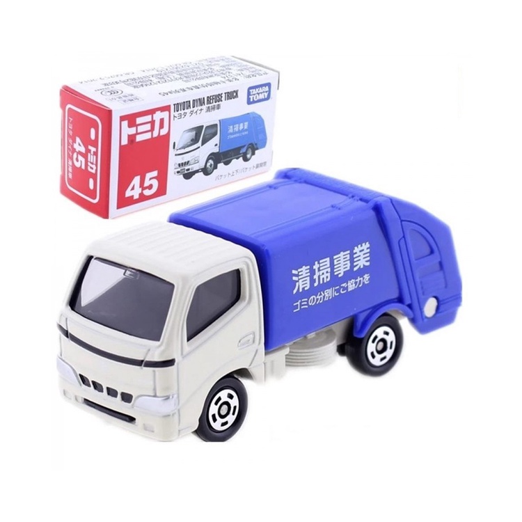 TOMICA 多美小汽車🚗-NO.045 豐田清掃垃圾車【貓老闆青菜舖】TM045A