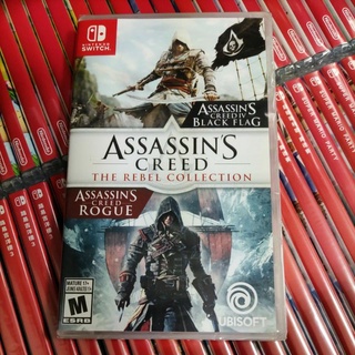 【現貨 24小時內出貨】switch ns 任天堂 刺客教條 逆命合輯 叛變 黑旗 ASSASSINS CREED 中文