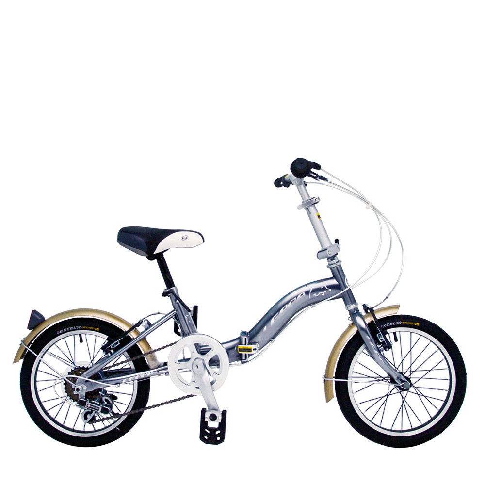 BIKEONE L1 SHIMANO 16吋6速摺疊兒童腳踏車 超輕便好攜好摺 節省空間 攜帶方便小折自行車
