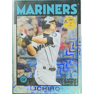 鈴木一朗 ICHIRO 龍紋亮 特卡 2021 Topps Silver Pack 1986 #86BC-78 水手隊