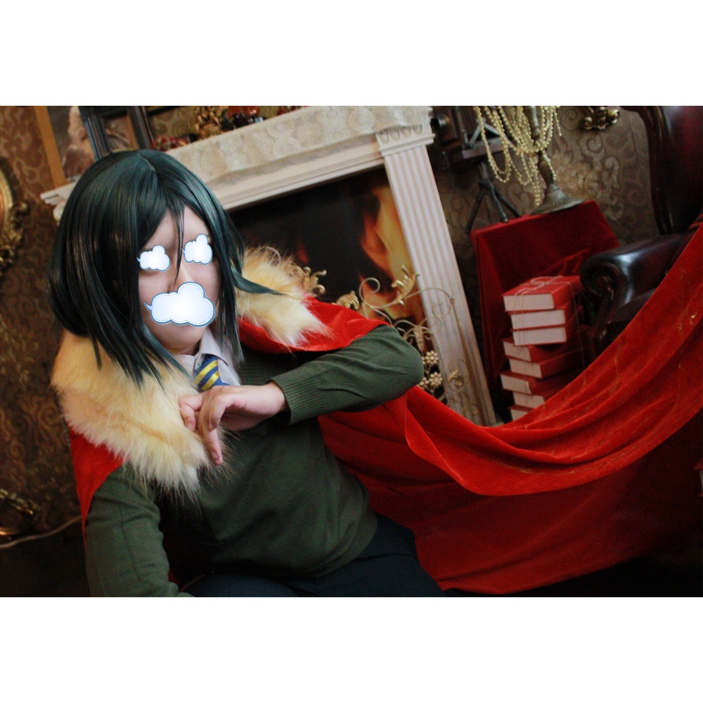 Fgo Fate 諸葛孔明韋伯綠假髮角色款披風cos服cosplay 二手現貨 蝦皮購物