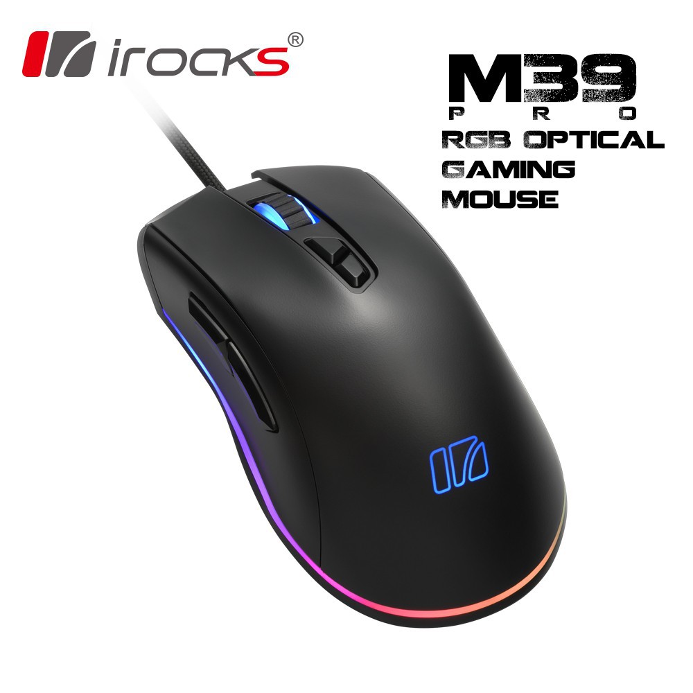 irocks M39 Pro RGB光學遊戲滑鼠 現貨 廠商直送 宅配免運