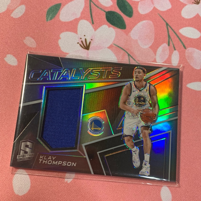 NBA 勇士隊 Klay Thompson 光譜Spectra限量199張球衣卡