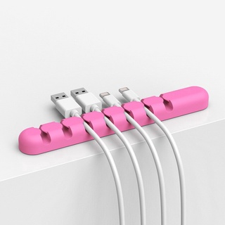 Cable Holder for Cable Organizer Silicone USB Cable Winder D