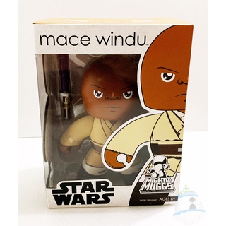 Star Wars星際大戰Mace Windu魅使雲度大師:Mighty Muggs:6吋公仔HASBRO公司貨全新未拆