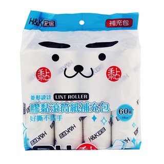 94黏膠黏滾筒紙補充包 4入