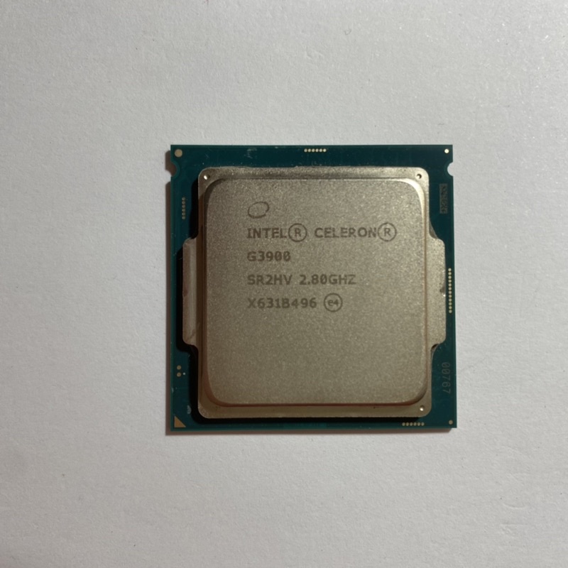 Intel G3900 LGA1151 附散熱膏