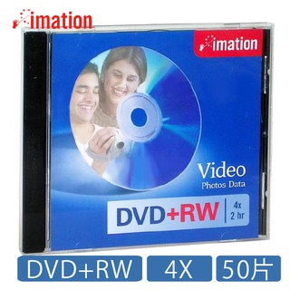怡敏信 Imation 4X DVD+RW 4.7GB 單片盒裝 光碟 DVD 中環代工