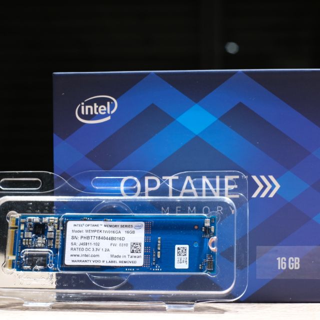 【保固內】Intel® 英特爾 Optane ™ Memory Module 16GB M.2 PCI-E SSD