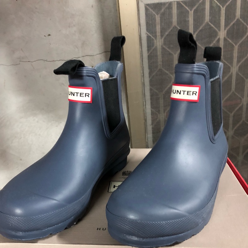 Hunter Boots(Chelsea boots) 霧面藍 踝靴