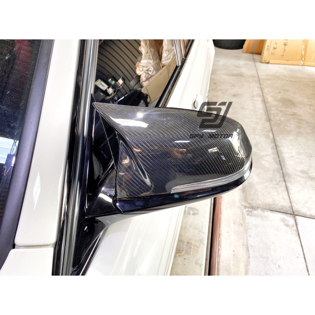 【SPY MOTOR】BMW F30 F31 牛角款碳纖維後視鏡蓋