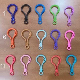 2個3元 DIY鑰匙圈材料 彩色鑰匙掛扣包包鏈條配、龍蝦扣、狗頭扣