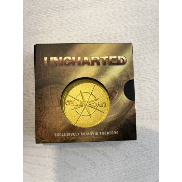 秘境探險（Uncharted）金幣 電影預購收藏紀念幣 限量