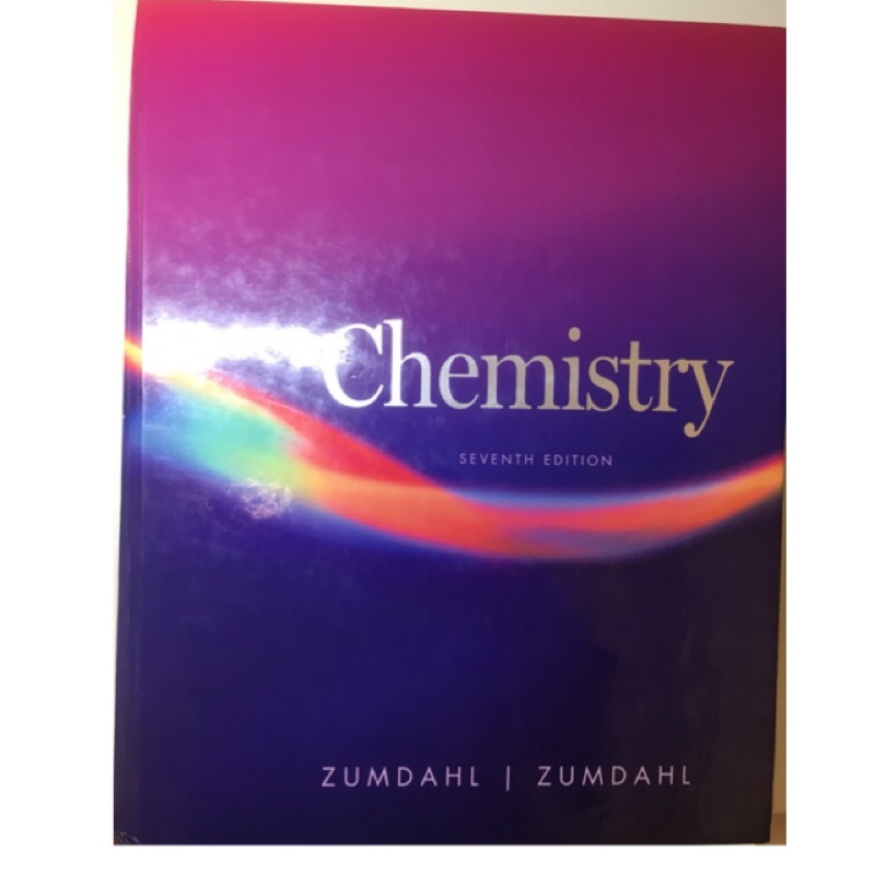 Zumdahl chemistry 7th ed 普通化學