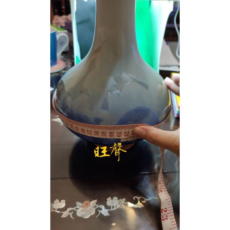 旺聲窯🌺 稀有物件 彩虹釉 結晶釉 非常美麗 花瓶💐擺件