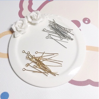 兔子洞🐰9字針 串珠針 圓頭T針 滴膠材料 飾品 DIY 材料 飾品配件 金屬配件 滴膠 UV膠 水晶膠