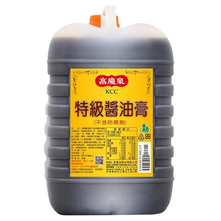 高慶泉 特級醬油膏5L 不含防腐劑