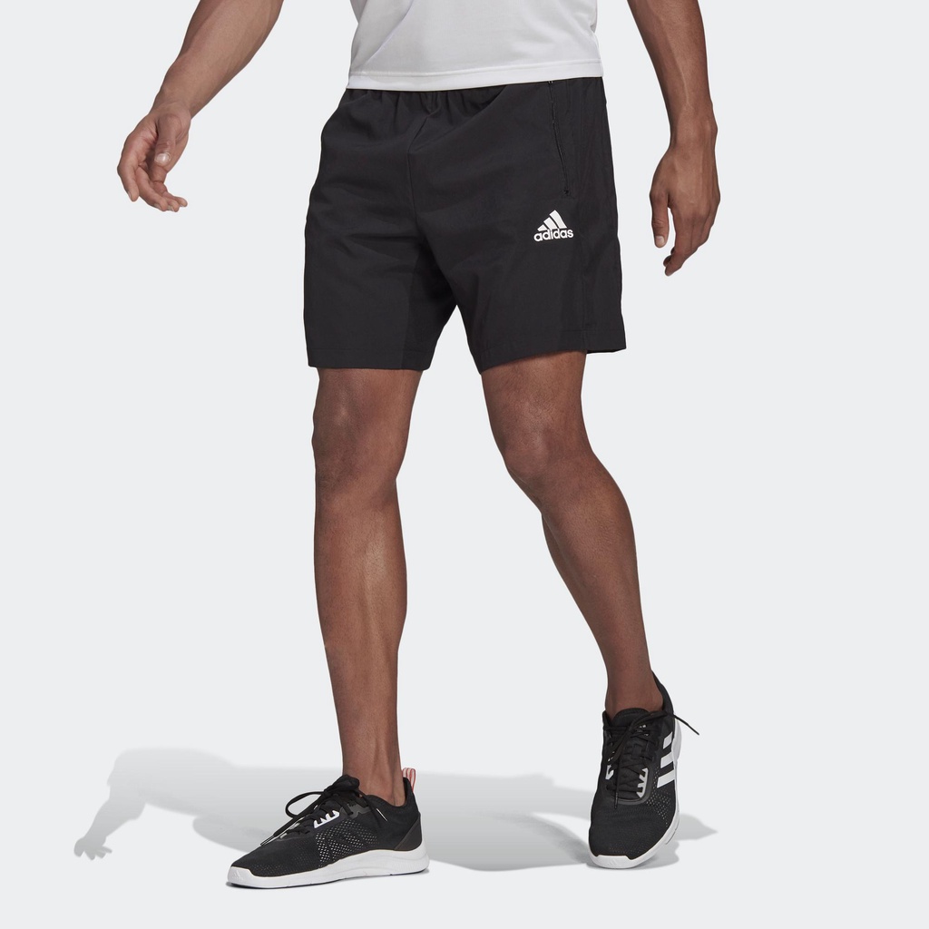 【豬豬老闆】ADIDAS AEROREADY SHORTS 黑 拉鍊口袋 運動 訓練 短褲 男款 GT8161