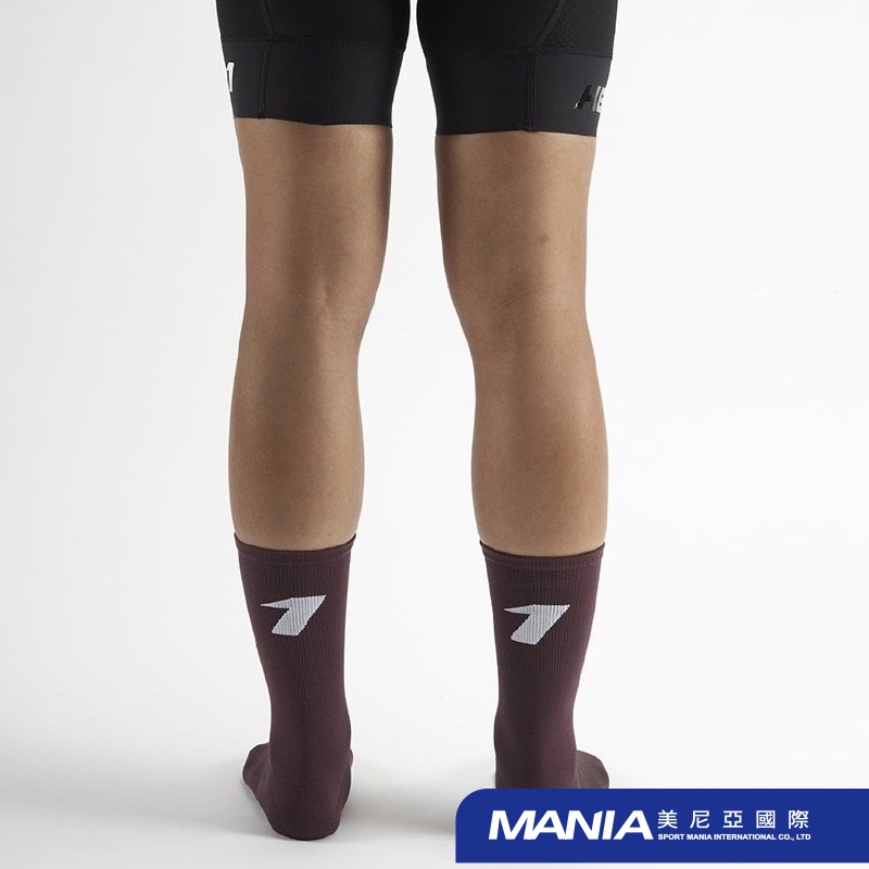 【HEROIC ONE】ONE系列｜自行車襪 Cycling Socks｜酒紅｜S